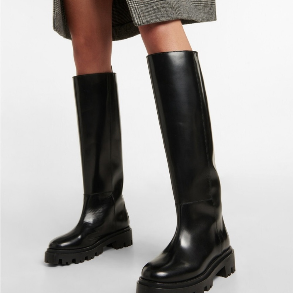 Isabel Marant “Cener” Knee-High Boots - Black